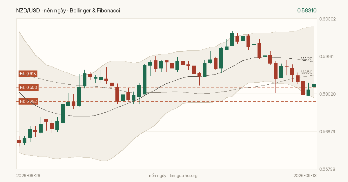 Biểu đồ giá NZD/USD