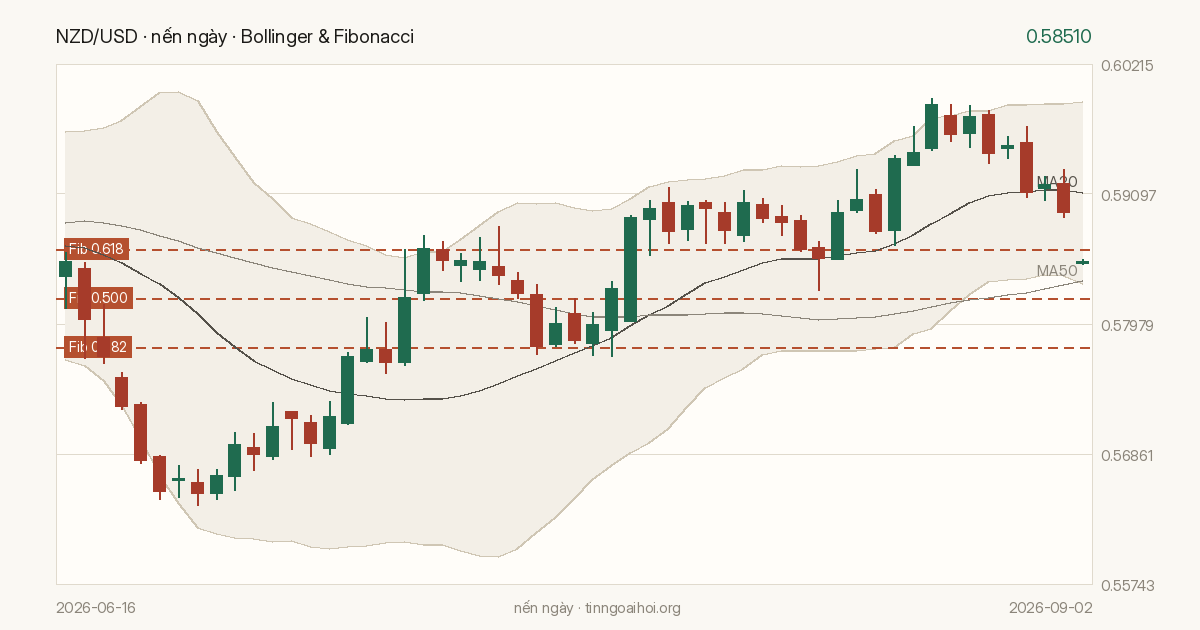 Biểu đồ giá NZD/USD