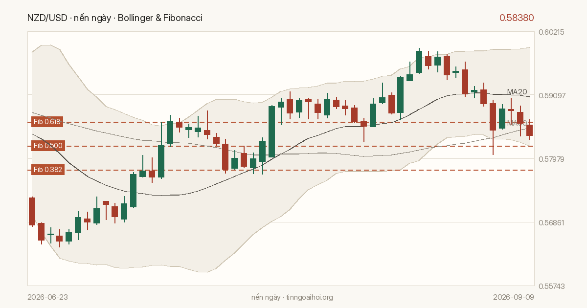 Biểu đồ giá NZD/USD